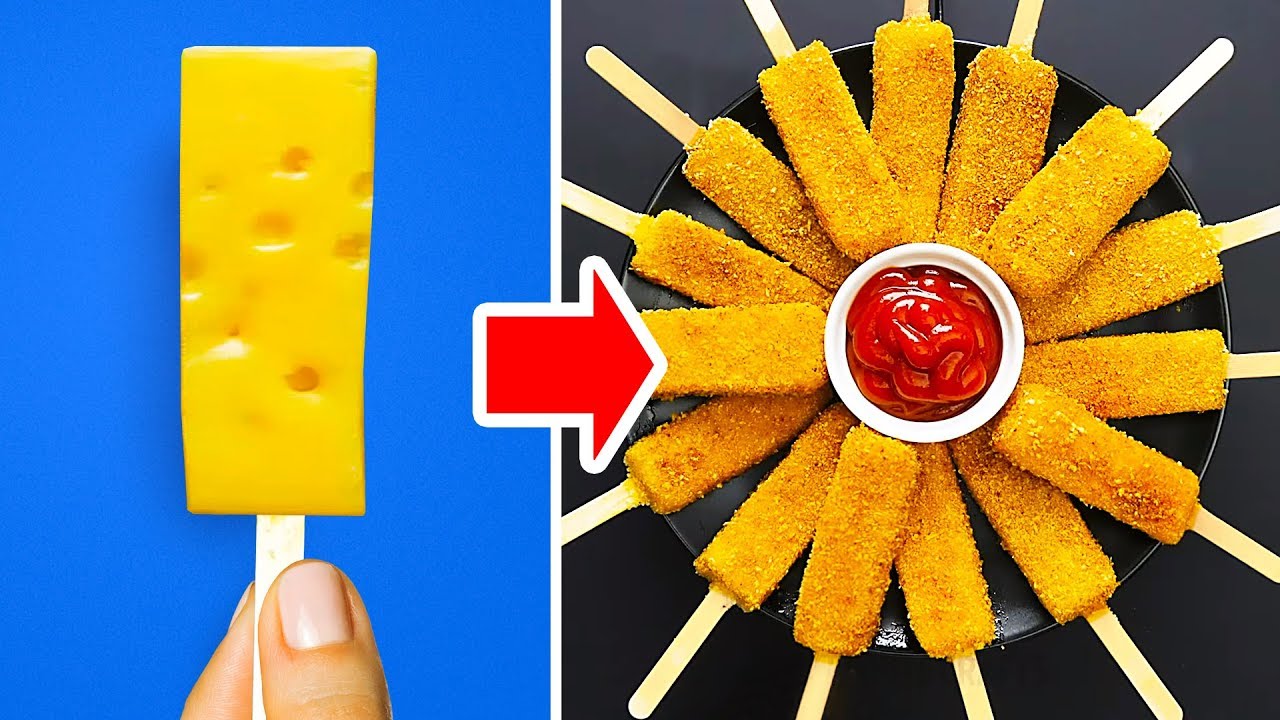 34 DELICIOUS FOOD HACKS WITH CHEESE AND OTHER GOODIES